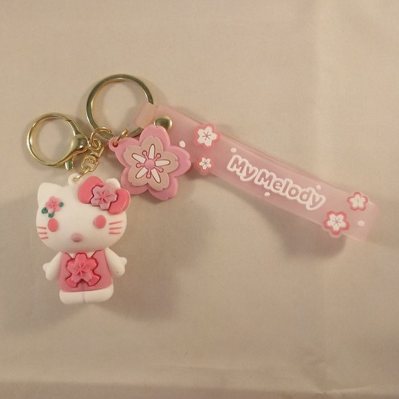 Accessories My Melody Hello Kitty Key Chain Key Ring Cute Figurine